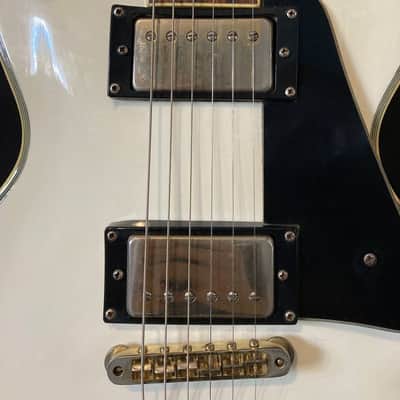 Immagine Eko Les paul 1990 Custom White Vl 480 First Series set in neck - 5