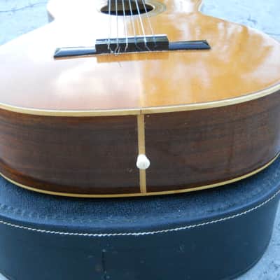 Vintage Vicente Tatay Tomas Vitato Classical Guitar, Excellent Player, Orig Case image 10