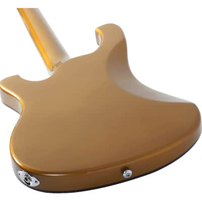 Schecter Stargazer-6 Electric Guitar w/Vibrato - Metallic Gold - Open Box image 6