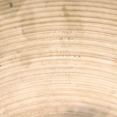 Zildjian 14" A. Avedis Quick Beat Hi Hat Cymbals Vintage 1970's #2 image 8