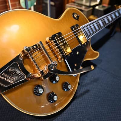 Gibson Custom Shop 1968 Les Paul Custom Reissue Bigsby Ultra Light Aged - Double Gold #1138 image 3