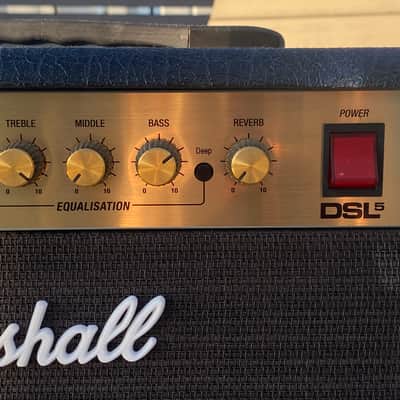 Marshall DSL5CR 2-Channel 5-Watt 1x12" Guitar Combo 2018 - Present - Black image 3