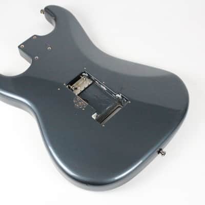 2009 Vintage Fender Custom Shop Stratocaster Custom Classic Charcoal Frost Metallic Alder Body w/COA USA Strat image 13