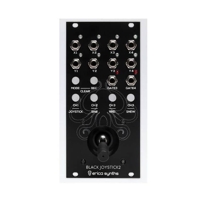 Erica Synths Black Joystick2 4-Channel Recordable Joystick Controller Module image 1