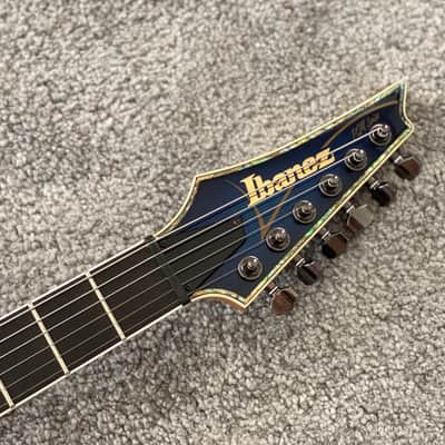 Ibanez PGM90HAM Hoshino 90th Anniversary Paul Gilbert Signature 1998 - Blue image 4