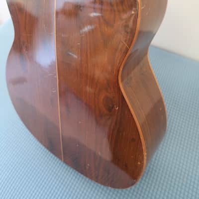 Vintage 1960s Giannini GN 65 Classical Guitar Cedar Top Guitar Brazilian Rosewood Beautiful Lush Tones image 12