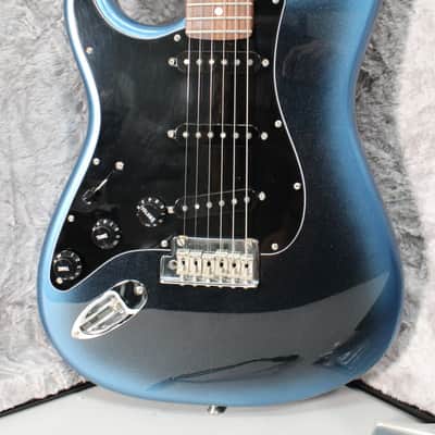 2021 Fender American Professional II Stratocaster Left-Hand Dark Night w/OHSC image 2
