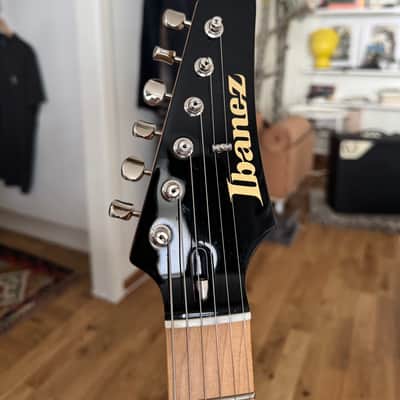 Ibanez FLATV1-BK Josh Smith Signature 2021 - Present - Black image 3