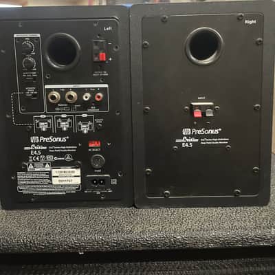 PreSonus Eris E4.5 2-Way 4.5" Active Studio Monitor (Pair) 2013 - Present - Black image 2