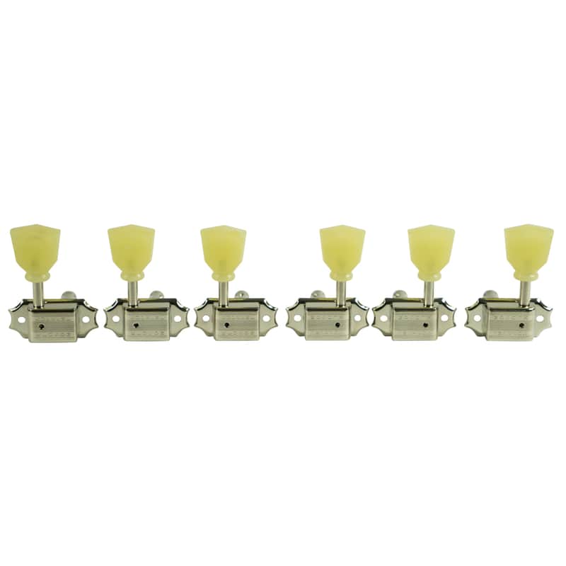 Kluson 3 Per Side Supreme Series Tuning Machines Nickel image 1