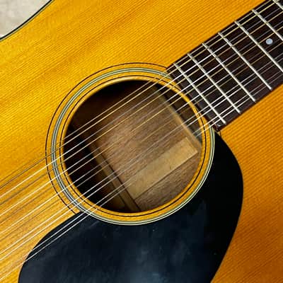 1968 CF Martin D12-20 12 String Natural image 5