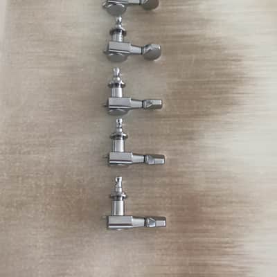 Gotoh TK-0760-001 Mini Tuning Keys, 6-in-Line, Chrome image 1