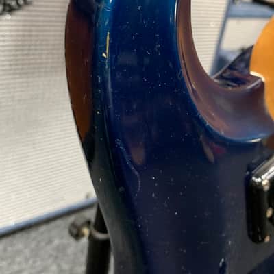 Mosrite 12 string venture model the blue Phoenix 60s Blue image 8