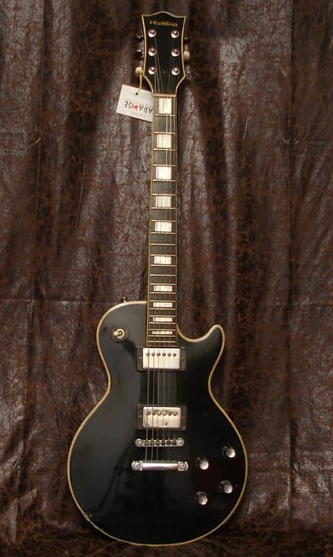 KUMIKA Les Paul 1973 Black image 1