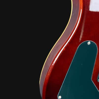 PRS SE Custom 24 Limited Edition Electric Guitar in Tobacco Sunburst Quilt, Caramelised Maple Fingerboard W/ Gigbag image 8
