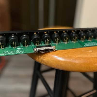 BDI DB25 to XLR Panel 8x In, 8x Out (Similar to Mamba XDB) - Black image 3