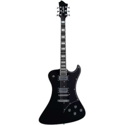 HAGSTROM Fantomen -09 E-Gitarre black gloss image 1