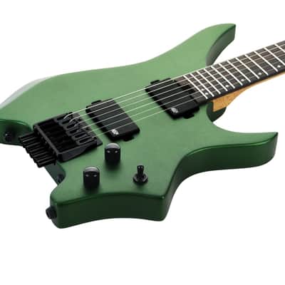 HILS NEXT Series Headless Guitar - Metallic Green image 3