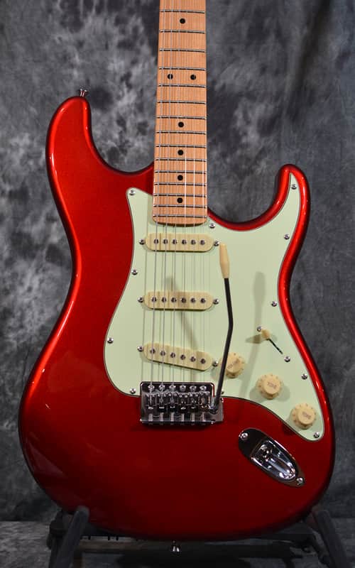 Tagima TG-530 TW Series Metallic Red Strat Electric Guitar & FREE Same Day Shipping image 1