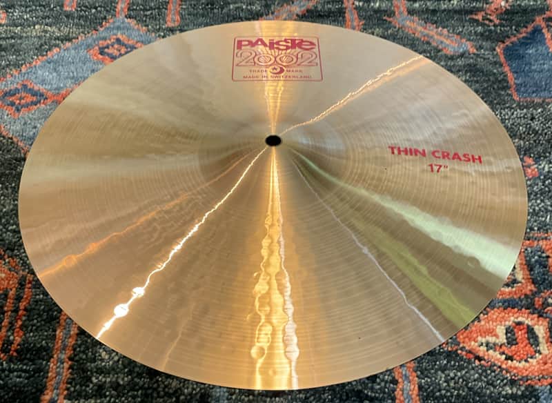 Paiste 2002 Series Thin Crash Cymbal 17” image 1