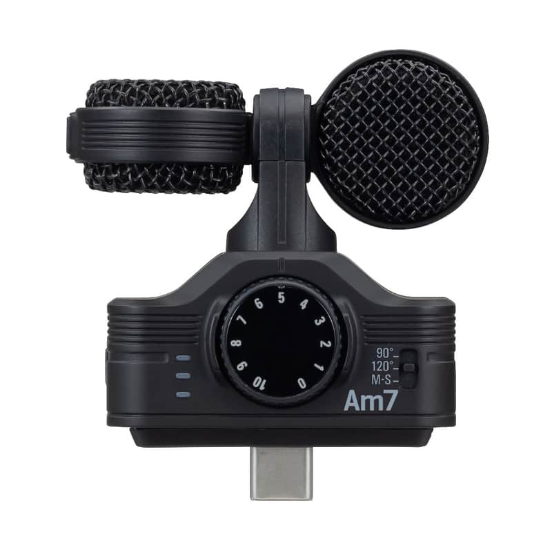 Zoom AM7 Stereo USB-C Microphone for Android Devices image 1