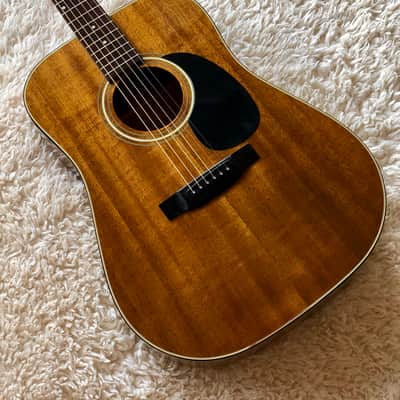Sigma Martin DM-3M Acoustic Guitar 1980's Natural Mahogany image 2