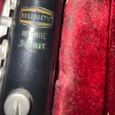 Selmer Bundy Alto clarinet, with case. Made in USA imagen 8