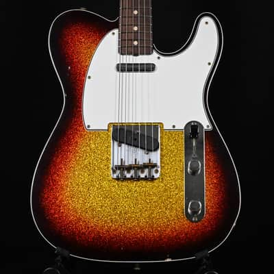 Fender Custom Limited Edition 1960 Telecaster Custom Journeyman- 3 Tone Sunburst Sparkle 2026 (CZ588623) image 1