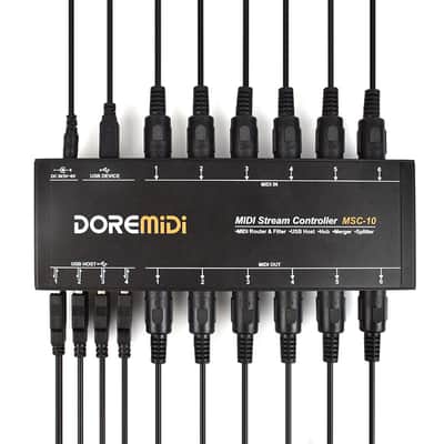 DOREMiDi MIDI Stream Controller  MSC-10 Route and Filter MIDI Messages image 6