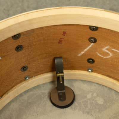 1960 Ludwig 8x15 Blue Sparkle Festival Model School Concert Drum image 7