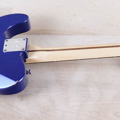 Fender American Standard Telecaster 2013 Mystic Blue with Klein Fat Man Pickups USA w/ Bag image 7