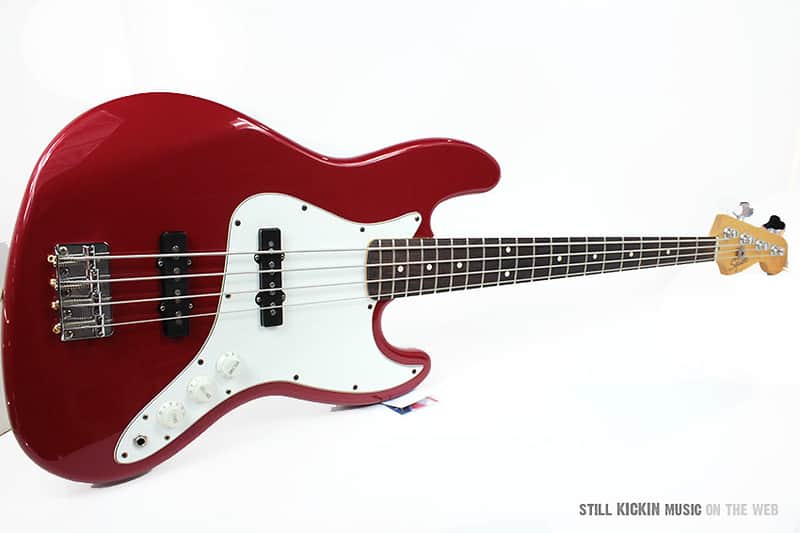 Fender Vintage 1998 MIM Squier Jazz Bass Amazing Mexican Made