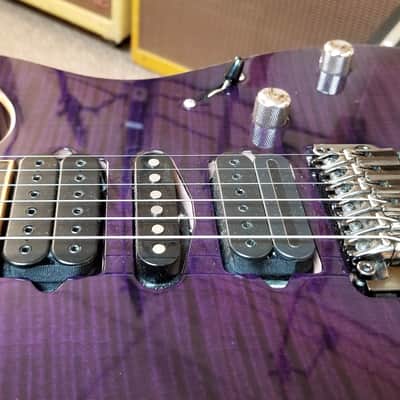used 2004 Ibanez J. Custom RG8670-TVK, Very Good Condition with OHSC image 13
