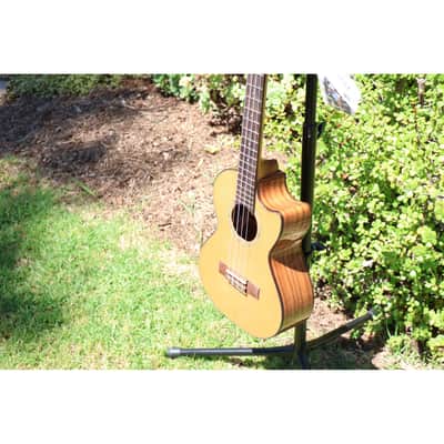 Kala KA-SCAC-T-CE Solid Cedar Top Tenor Cutaway Acoustic-Electric Ukulele w/ Fishman Kula EQ image 23