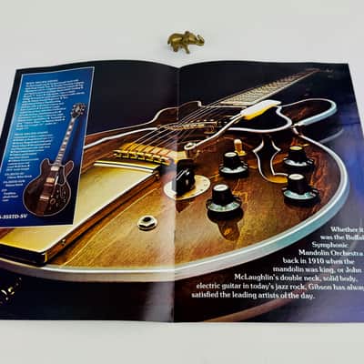 Gibson 5-Piece Brochure Pack — Original Dealer Literature 1975 image 7