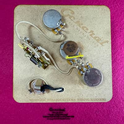 General Vintage Tone® 1966–1969 True Historic Wiring Harness for Stratocaster® CBS – 1966 / 1969 Harness image 1