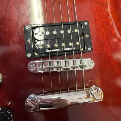 Guild S-300 Left Handed  1981 Wine Red Heavily Modified image 12