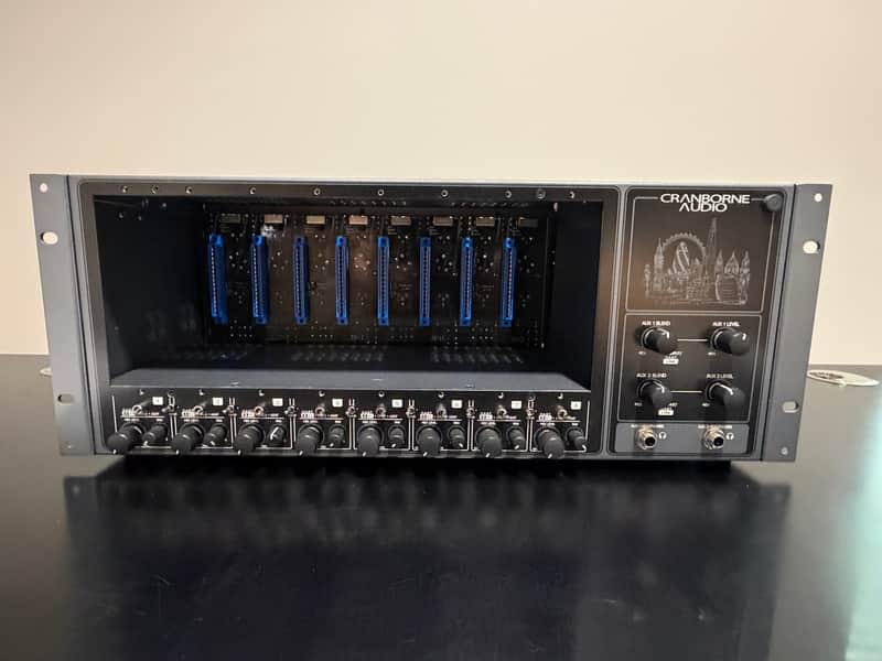 Cranborne Audio 500ADAT ADAT Expander with 8-Slot 500-Series Rack 2023 - Present - Grey image 1