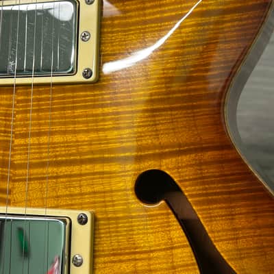 Carvin SH575 Semi-Hollow Electric Synth Access Guitar Piezo w/ Case #2818 image 10
