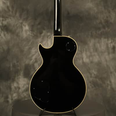 1957 Gibson Les Paul Custom Black w/original Bigsby + "Fretless Wonder" HANG TAG image 15