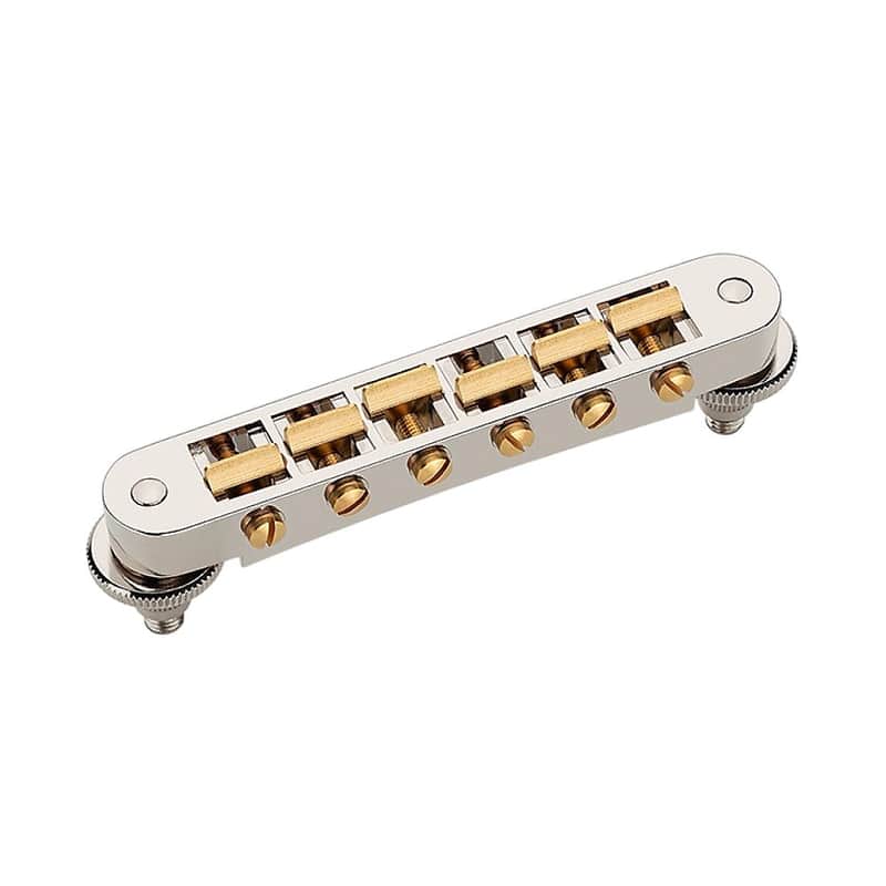 Schaller GTM Nashville Tune-o-matic Bridge (Nickel) | Reverb