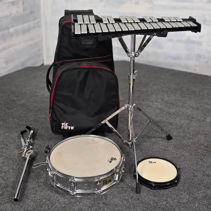 Used Vic Firth Virtuoso's Performer Student Percussion Kit - Fair imagen 1