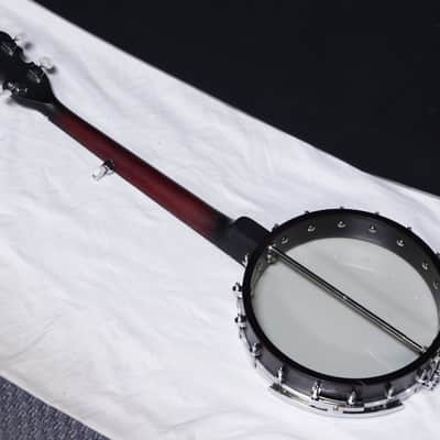 Gold Tone CC-50TR Cripple Creek LEFTY Short Scale Traveler Openback 5-String Banjo w/Spikes- B-stock image 6