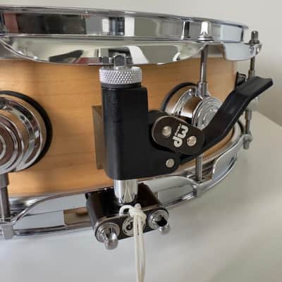 Rare 4.5x14" DW Craviotto Solid Shell Maple Snare Drum image 17