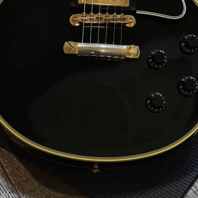 2003 Gibson Custom Shop 1957 Historic Reissue Les Paul Custom LPB-3 3 Pickup Electric Guitar Black Ebony + COA OHSC image 6