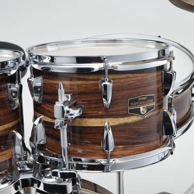 Tama IPT10R-CTW Imperialstar Rack Tom 10 - Coffee Teak Wrap image 11