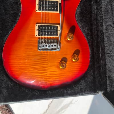 RARE PRS CE Maple Top Alder Tremolo 1994 BIRDS - Vintage Sunburst image 3
