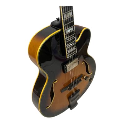 Vintage 1980 Ibanez JP20 Joe Pass Semi-Hollow Electric Guitar Tobacco Sunburst 6-String image 9