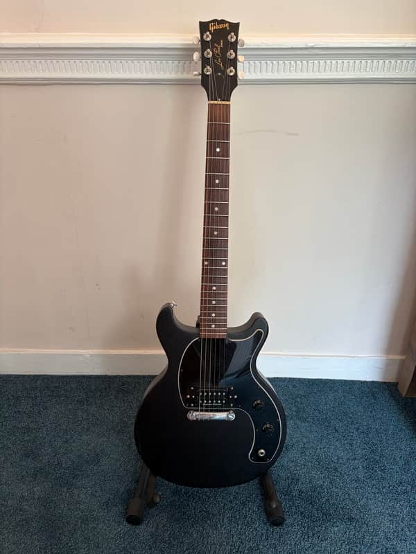 Gibson Les Paul Junior Tribute DC 2019 - Worn Ebony image 1