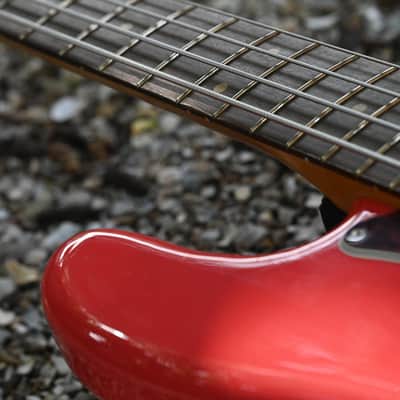 Fender Limited Edition Vintera II Road Worn '60s Precision Bass - Fiesta Red image 8